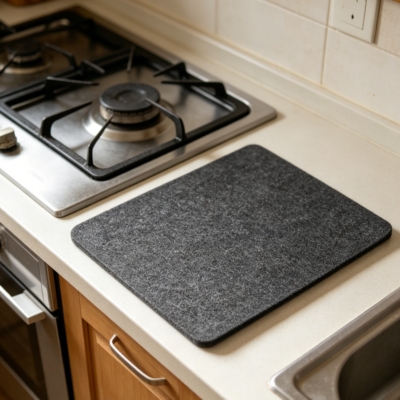 2-Piece Sliding Heat Resistant Protector for Air Fryer, Coffee Maker, Blender and Toaster